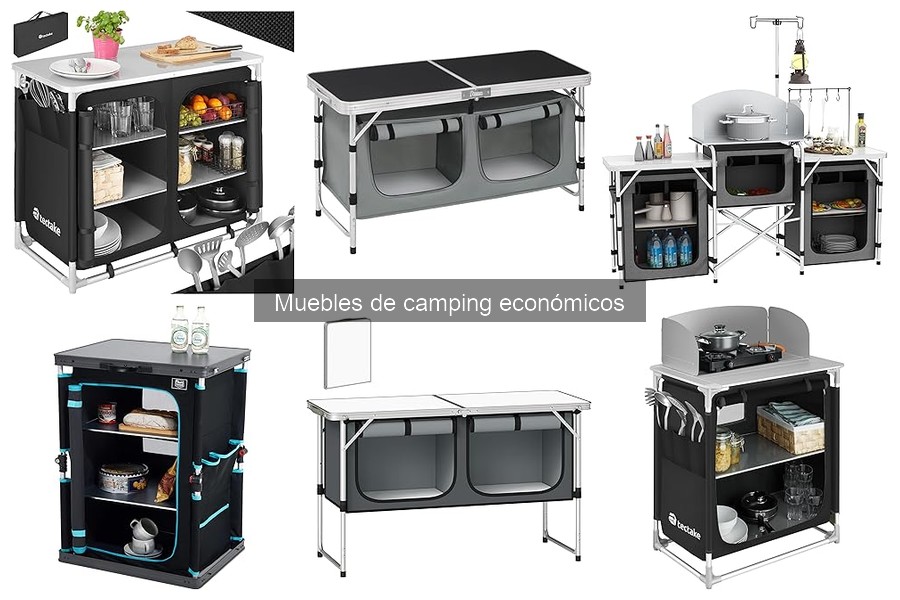 Opiniones sobre muebles de camping económicos: experiencia real