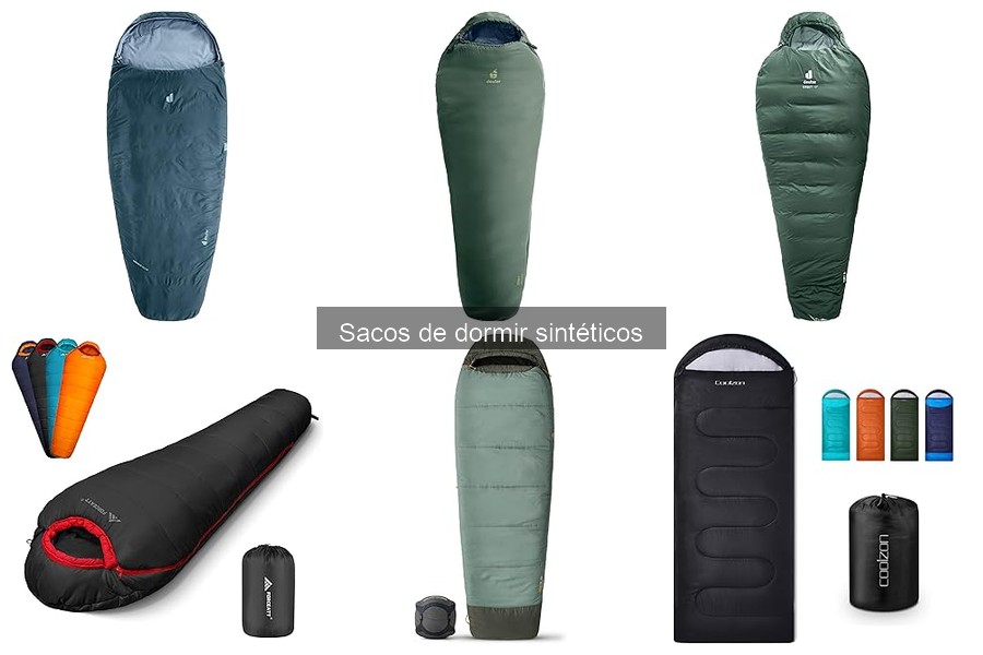 Opiniones sobre Sacos de Dormir Sintéticos de Marcas Populares