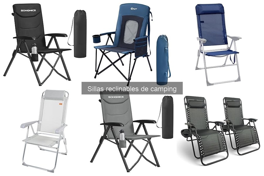 Opiniones sobre sillas reclinables de camping comparativas