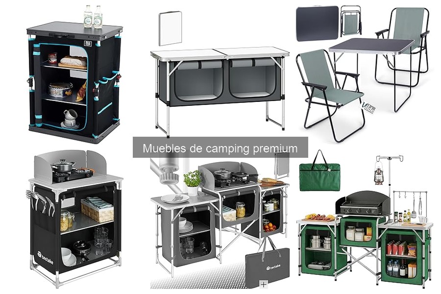 Optimiza el espacio en tu camping con muebles premium