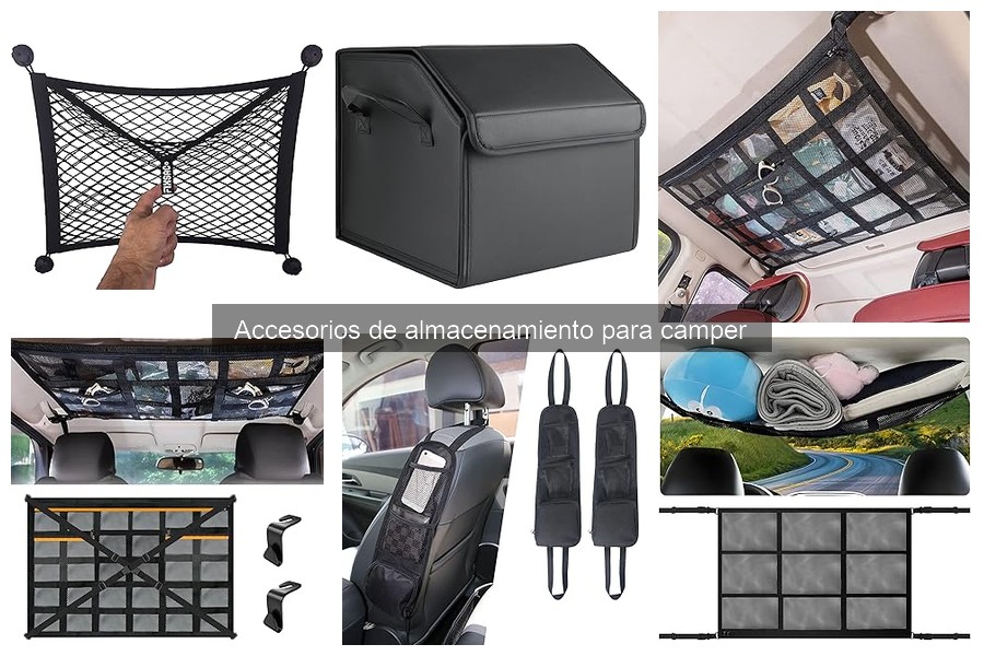 Organiza tu equipaje: Accesorios de almacenamiento para campers
