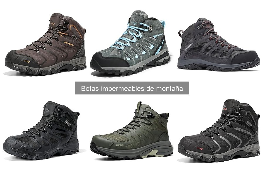 Ortopedias compatibles con botas impermeables de montaña