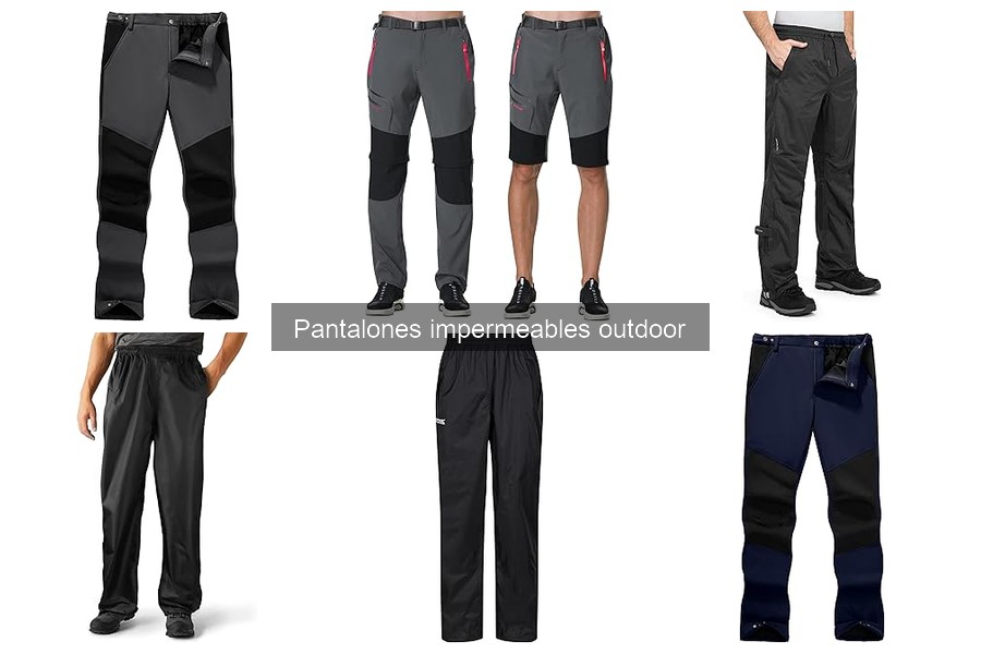 Pantalones impermeables vs. de lluvia: ¿cuál elegir?