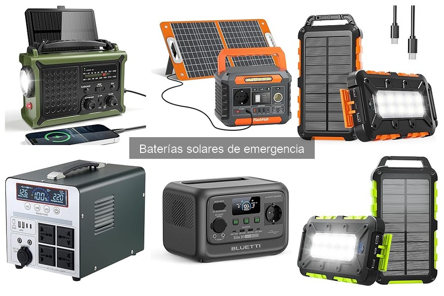 Precio de baterías solares de emergencia: Opciones y ofertas