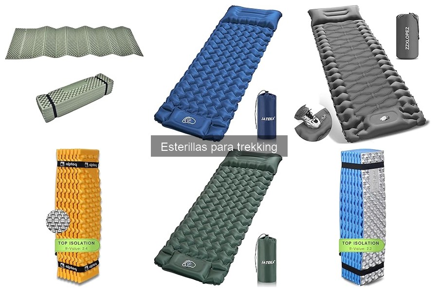 Precio promedio de esterillas para trekking y factores a considerar