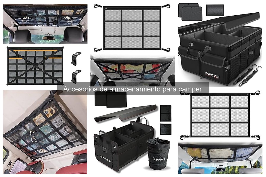 Precios de accesorios de almacenamiento para campers 2023