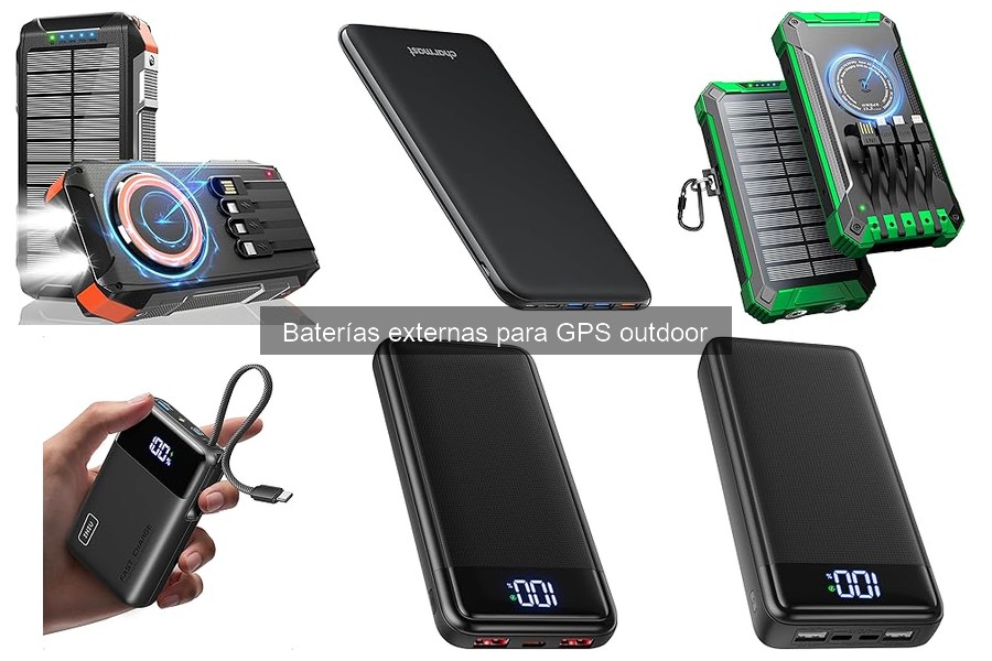 Precios de Baterías Externas para GPS Outdoor: Comparativa y Ofertas