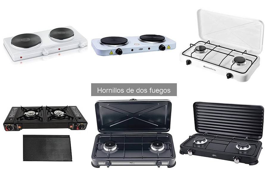 Precios de hornillos de dos fuegos en Amazon