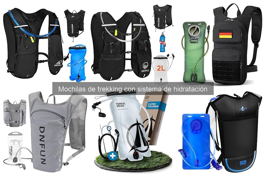 Precios de mochilas de trekking con sistema de hidratación