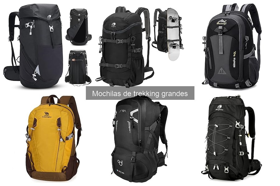 Precios de mochilas de trekking grandes: guía de comparación
