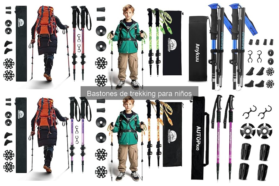 Precios y dónde comprar bastones de trekking para niños
