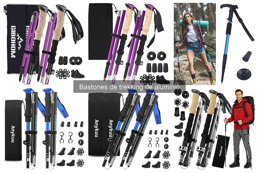 Preguntas Frecuentes sobre Bastones de Trekking de Aluminio