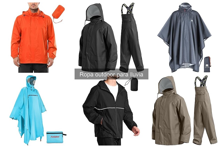 Preguntas frecuentes sobre ropa outdoor para lluvia