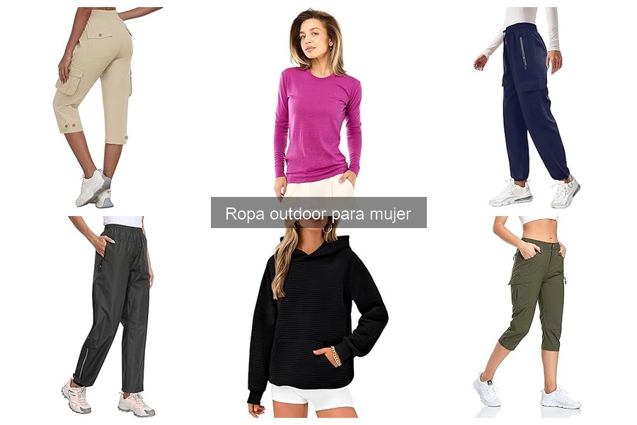 Prendas imprescindibles de ropa outdoor para mujer en camping