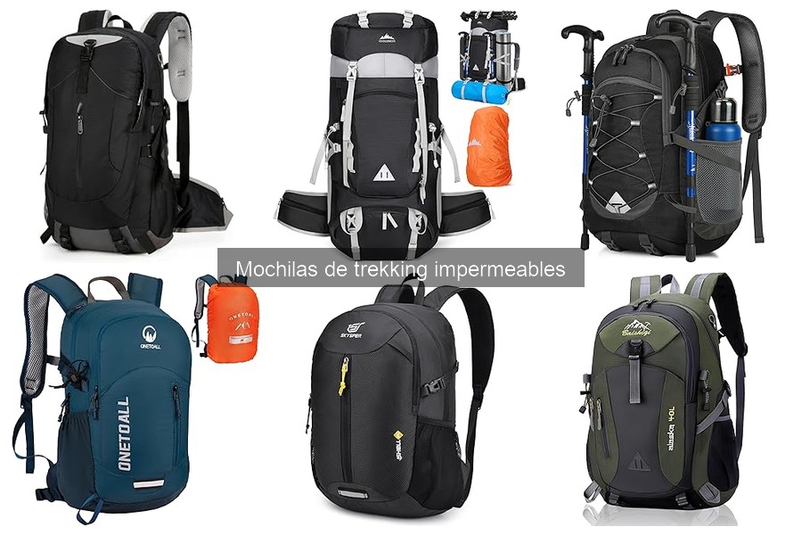 Problemas comunes al usar mochilas de trekking impermeables