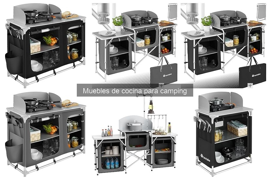 Problemas comunes al usar muebles de cocina para camping