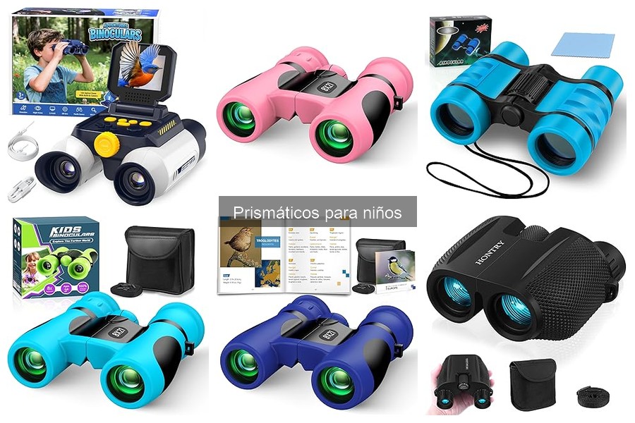 Problemas comunes al usar prismáticos para niños