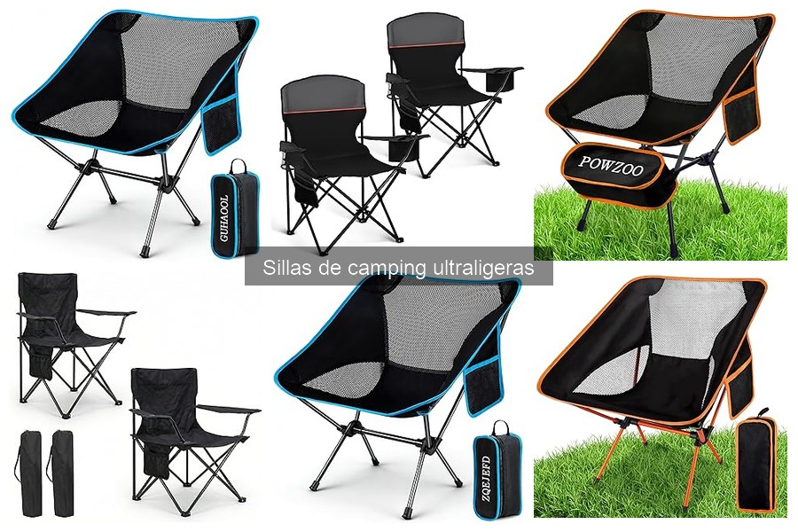 Problemas comunes al usar sillas de camping ultraligeras