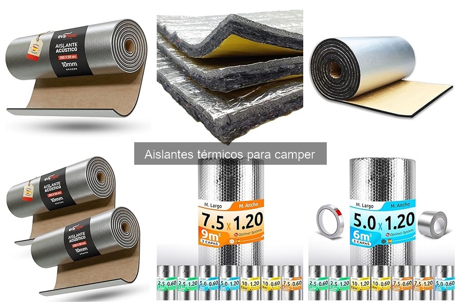 Problemas comunes con aislantes térmicos para camper