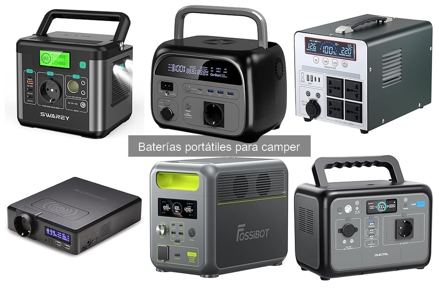 Problemas comunes con baterías portátiles para campers