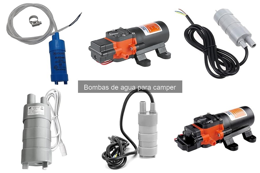 Problemas comunes con bombas de agua para camper y soluciones