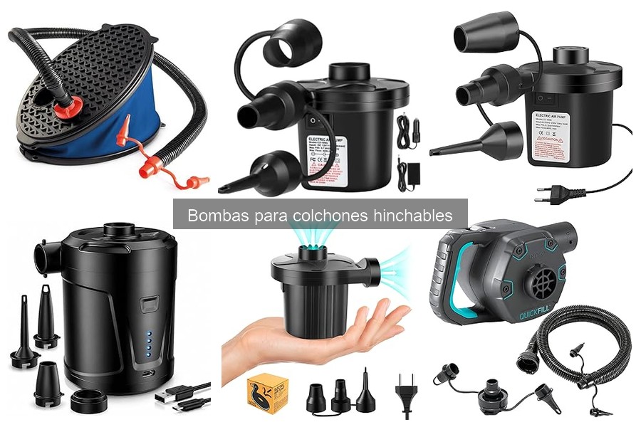 Problemas comunes con bombas para colchones hinchables y soluciones