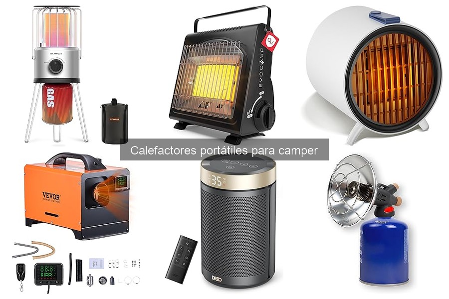 Problemas comunes con calefactores portátiles para camper