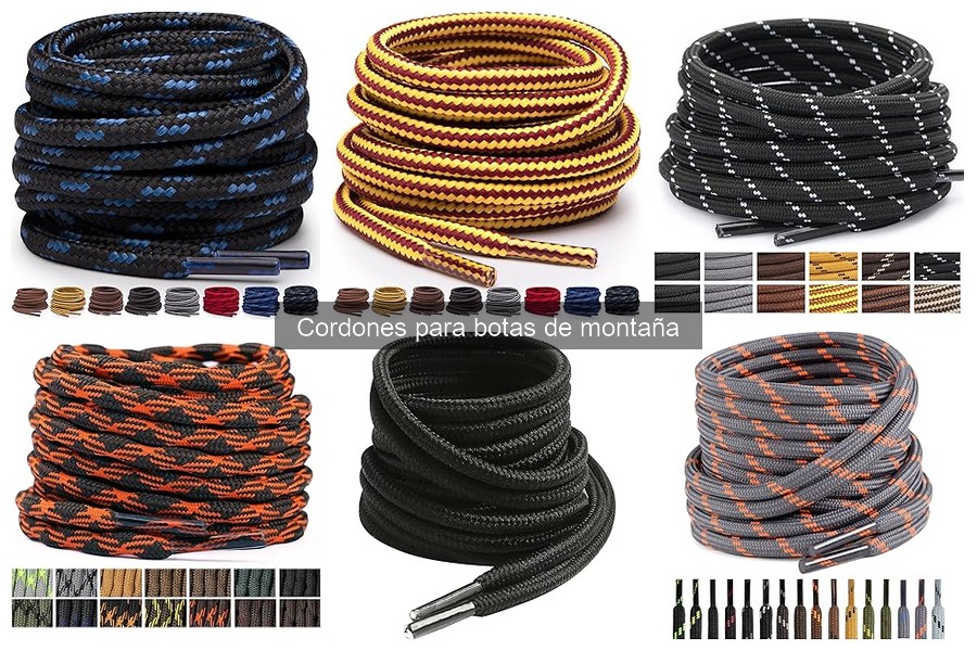 Problemas comunes con cordones de botas de montaña y soluciones