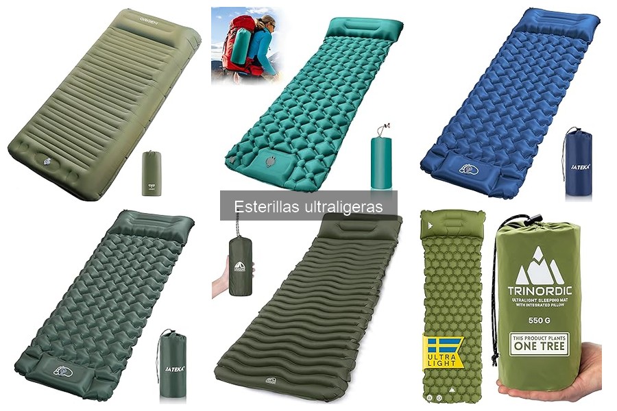 Problemas comunes con esterillas ultraligeras y soluciones