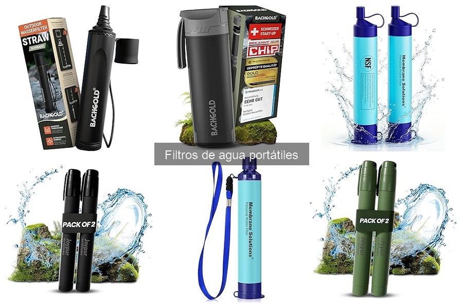 Problemas comunes con filtros de agua portátiles y soluciones