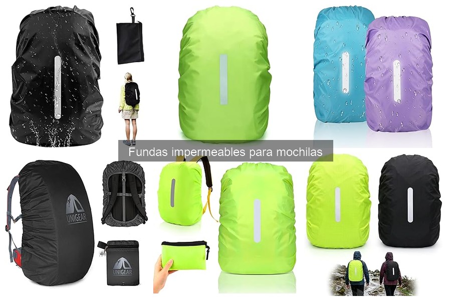 Problemas comunes con fundas impermeables para mochilas