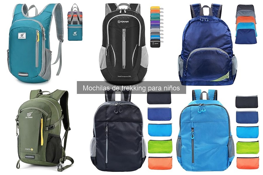 Problemas comunes con mochilas de trekking para niños