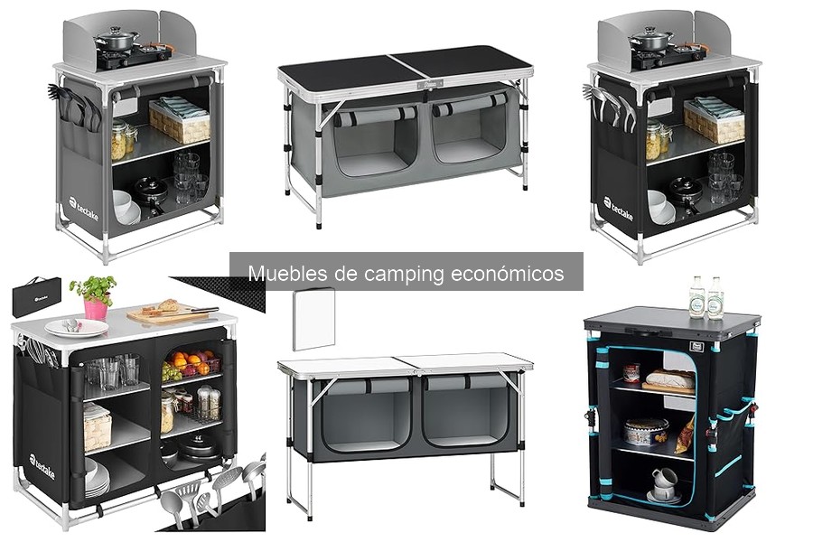 Problemas comunes con muebles de camping económicos