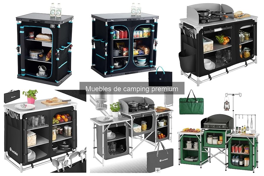 Problemas comunes con muebles de camping premium y soluciones