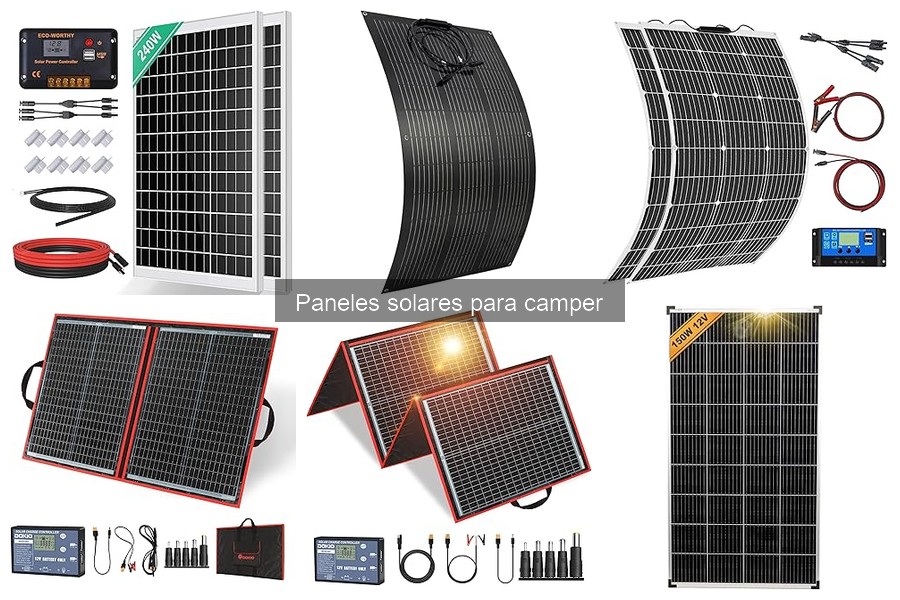 Problemas comunes con paneles solares para camper y soluciones