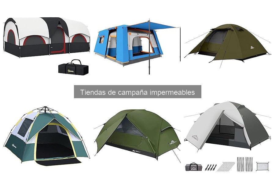 Problemas comunes con tiendas de campaña impermeables y soluciones