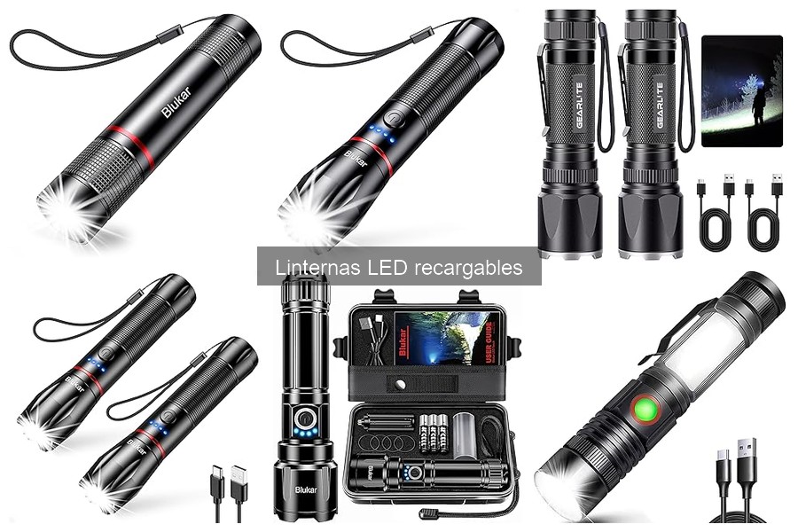 Problemas comunes de linternas LED recargables y soluciones