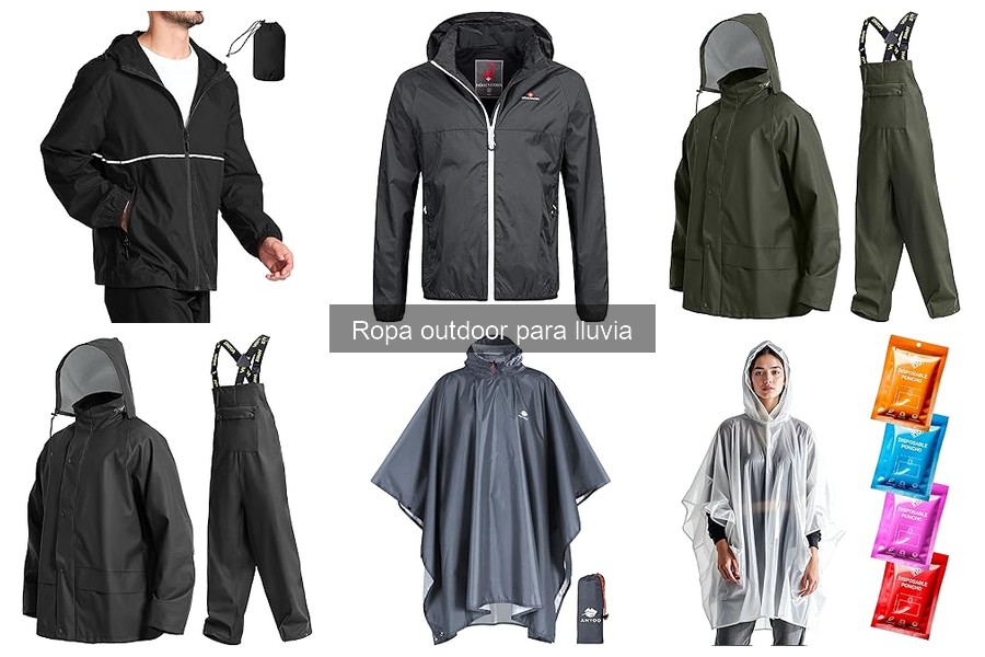 Problemas comunes de ropa outdoor para lluvia y soluciones