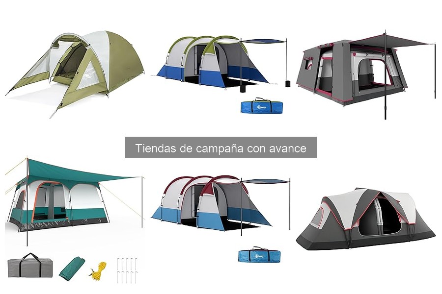 Problemas comunes de tiendas de campaña con avance y soluciones