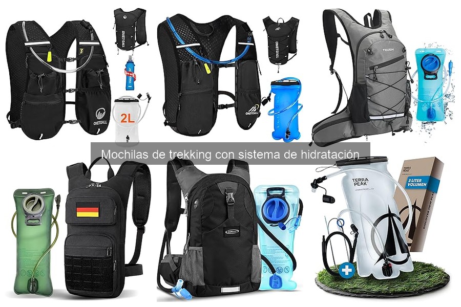 ¿Qué capacidad de hidratación elegir para mochilas de trekking?