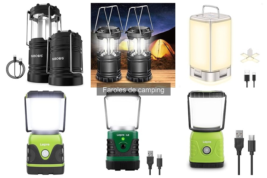 ¿Qué es un farol de camping? Descubre sus características