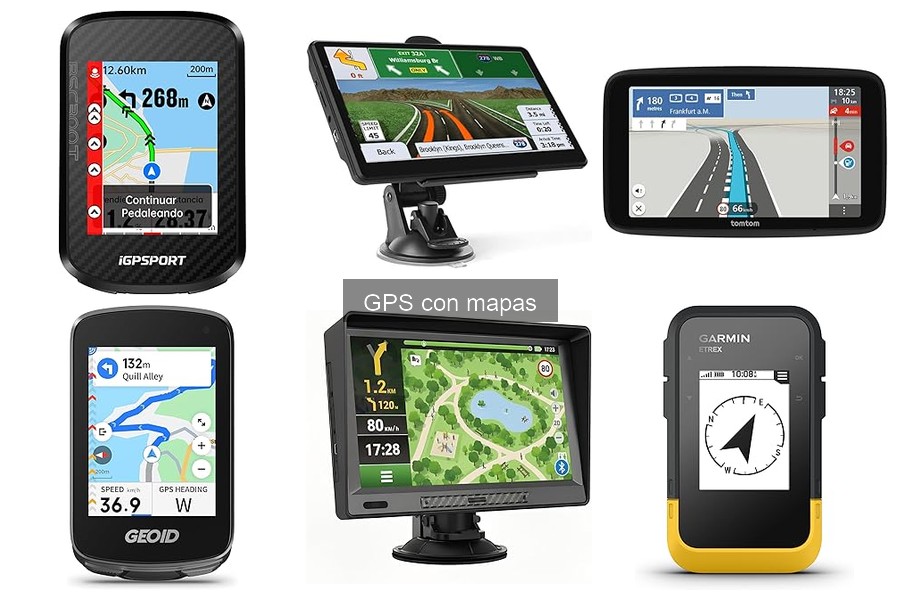 ¿Qué es un GPS con mapas y cómo funciona?