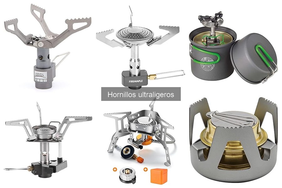 ¿Qué es un hornillo ultraligero? Ventajas y características