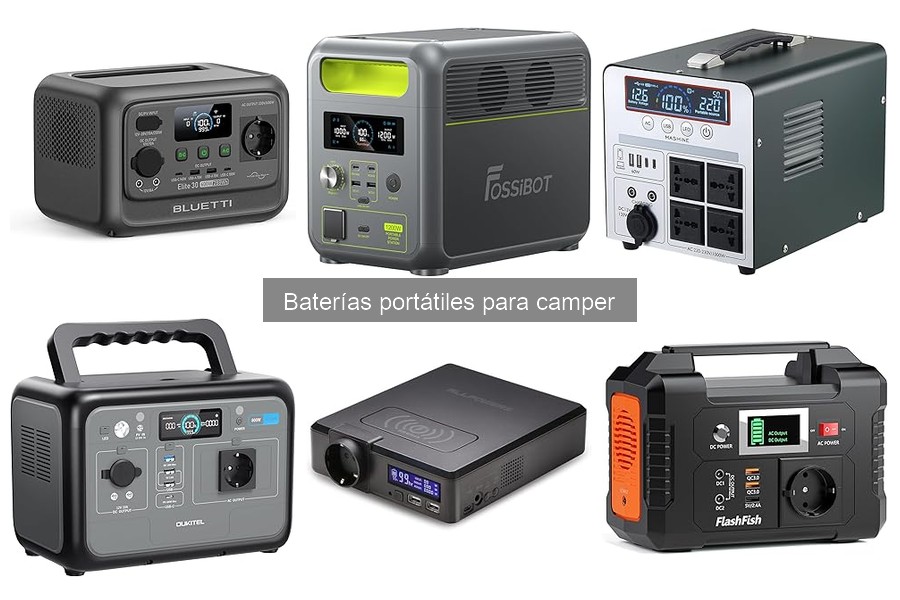 ¿Qué es una batería portátil para camper?