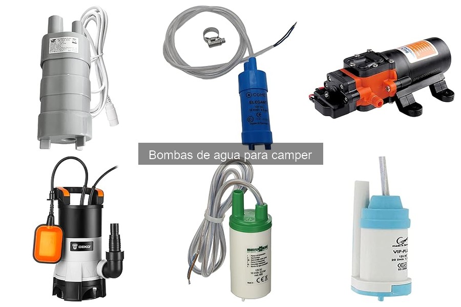 ¿Qué es una bomba de agua para camper? Guía completa