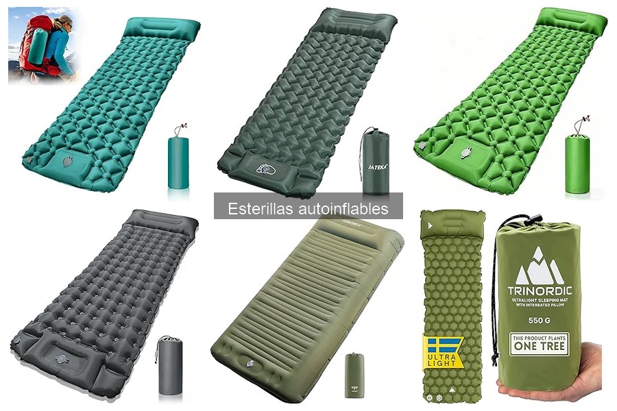 ¿Qué es una esterilla autoinflable? Beneficios y características
