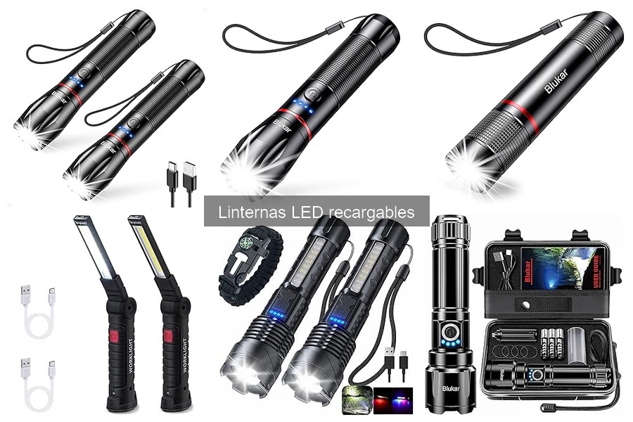 ¿Qué es una linterna LED recargable? Ventajas y características