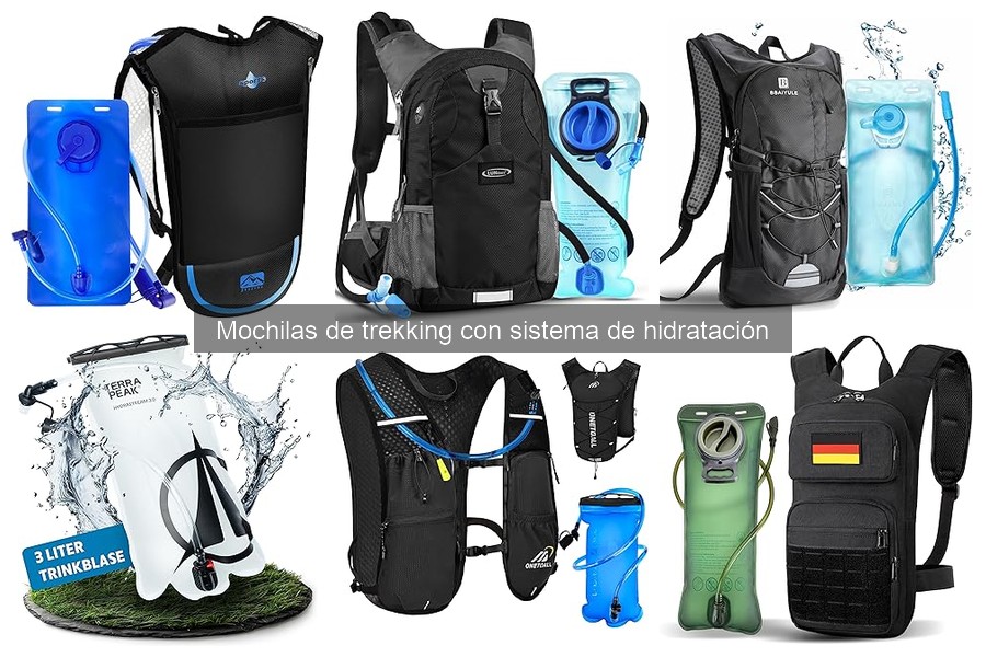 ¿Qué es una mochila de trekking con hidratación?