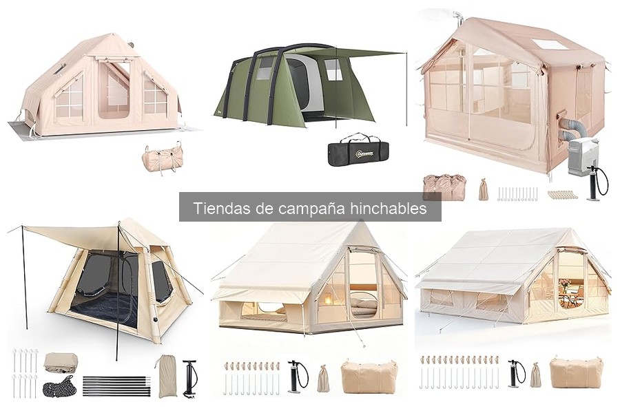 ¿Qué es una tienda de campaña hinchable? Guía rápida