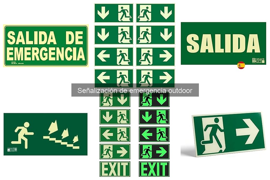 Qué hacer sin señalización de emergencia outdoor
